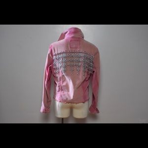 Custom Levi’s Fringe Trucker Jacket